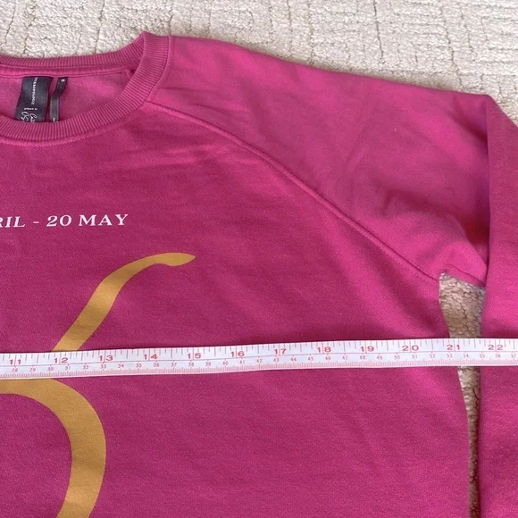 Anthropologie x Catherine O'Sullivan zodiac sweatshirt: Taurus XS - Picture 12 of 14